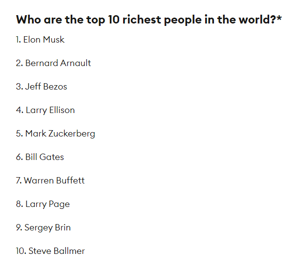 fis_mark's tweet photo. Top 10 richest people in the world
https://t.co/UwjsSF6Unv https://t.co/Emmj9SFQrJ
