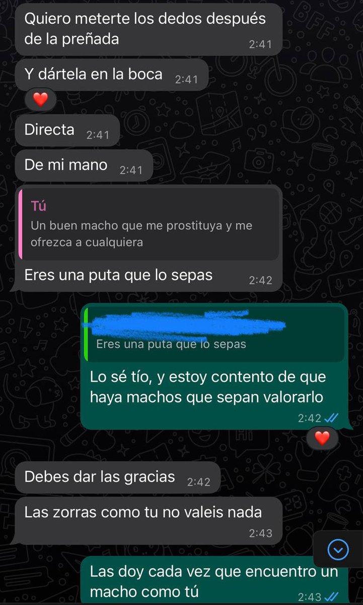 sumdoyculo's tweet photo. Así me trata mi macho.
Es el trato que merezco y necesito como la zorra de su propiedad que soy (1/2) https://t.co/p46lsqdP4p