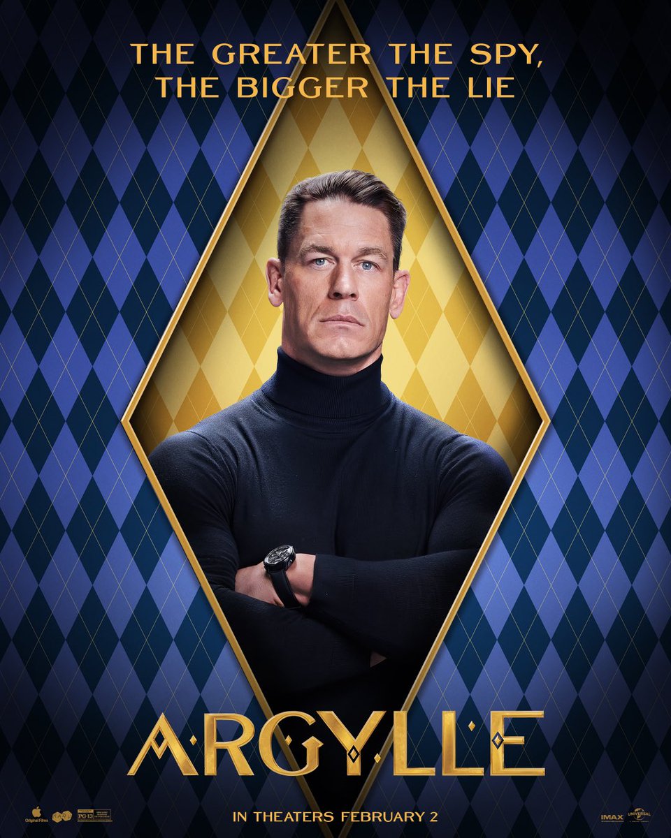 Can you spot the pattern? 
#ArgylleMovie is in theaters in ONE MONTH!