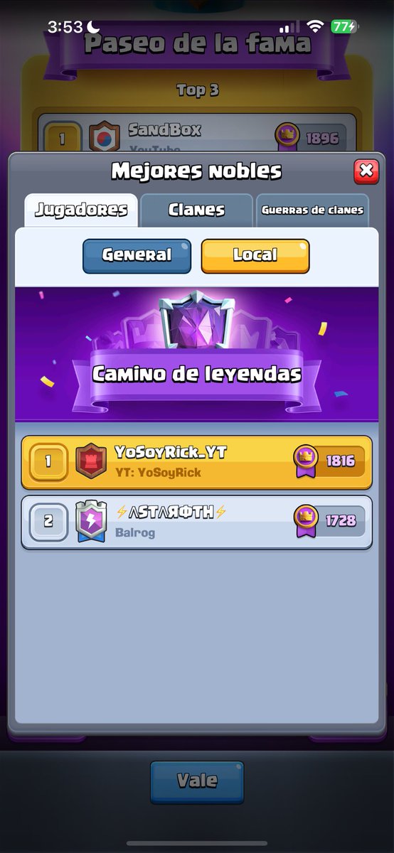 YoSoyRickYT's tweet photo. 🔱… Anoche en stream. https://t.co/iv87ReZIQ2