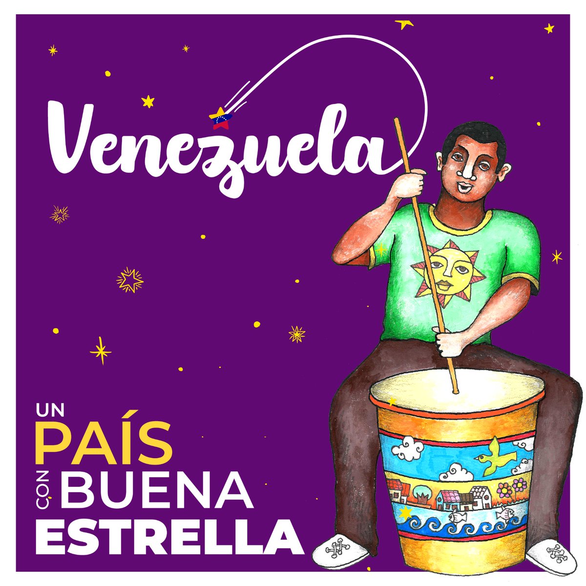 ¡Qué viva Venezuela, un país con buena estrella!
El pueblo venezolano es alegre y diverso, dispuesto a salir adelante con optimismo y valentía, haciendo sonar lo nuestro en cada tradición y en cada expresión cultural.
#2024DeBuenaEstrella