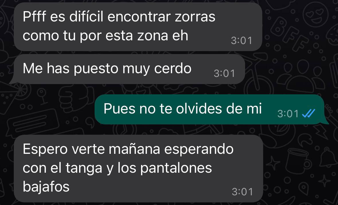 sumdoyculo's tweet photo. Así me trata mi macho.
Es el trato que merezco y necesito como la zorra de su propiedad que soy (1/2) https://t.co/p46lsqdP4p