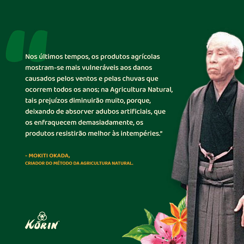 KorinAlimentos's tweet image. Começando o primeiro mês do ano com um precioso ensinamento do pensador japonês Mokiti Okada (Japão, 1882 – 1955). Que 2024 seja de muita alegria, prosperidade e SÁUDE para todos!

#AgriculturaNatural #MokitiOkada #Korin #KorinAlimentos