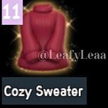 x3 Cozy Sweaters Giveaway 🥶

- Follow me &amp; @SeboksLmao ☃️
- Like &amp; RT🌨️
- RT with tags🌪️

#royalehigh #royalehighcampus3 #royalehighglitterfrost #royalehighadvent #royalehighgiveaway