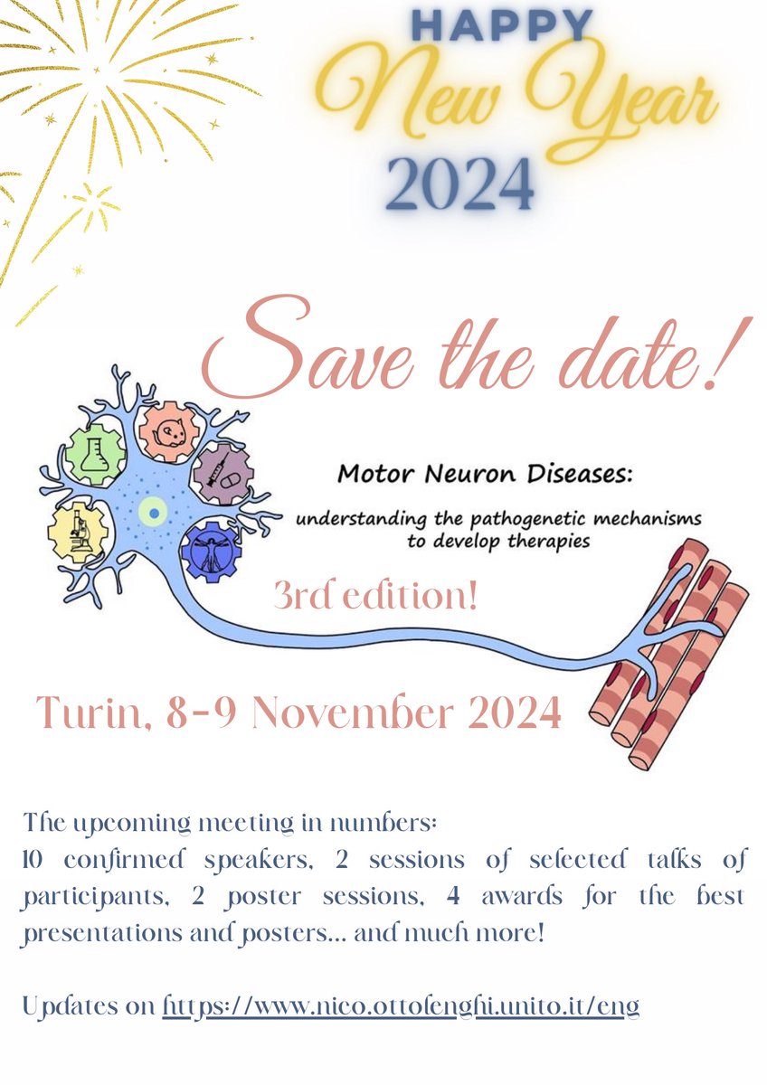 Save the date for #MND2024 in beautiful Torino 🇮🇹 More details will follow soon... stay tuned! Link to previous edition: nico.ottolenghi.unito.it/ita/Agenda/Mee…