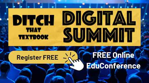This online conference for teachers is 🔥🔥🔥

And it's FREE?!?! 😱

📺 90+ sessions. Free certificates for PD credit.

On your time. On your couch. (You choose the beverage.) 🛋☕️🍷

Register for the #DitchSummit (Dec. 11 to Jan. 5):

👉 DitchSummit.com