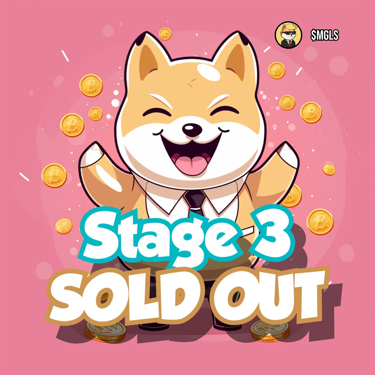 meme_moguls's tweet photo. 👑 The Moguls have done it again! 

Stage 3 SOLD OUT! 🚀🎉 

The momentum is unstoppable! 
Thank you to our incredible community for the trust and support. 🙌

We're not just building a project; we're creating a legacy! 💯

Let's keep the energy soaring, onto the next milestone!  🚀

#MogulMoves