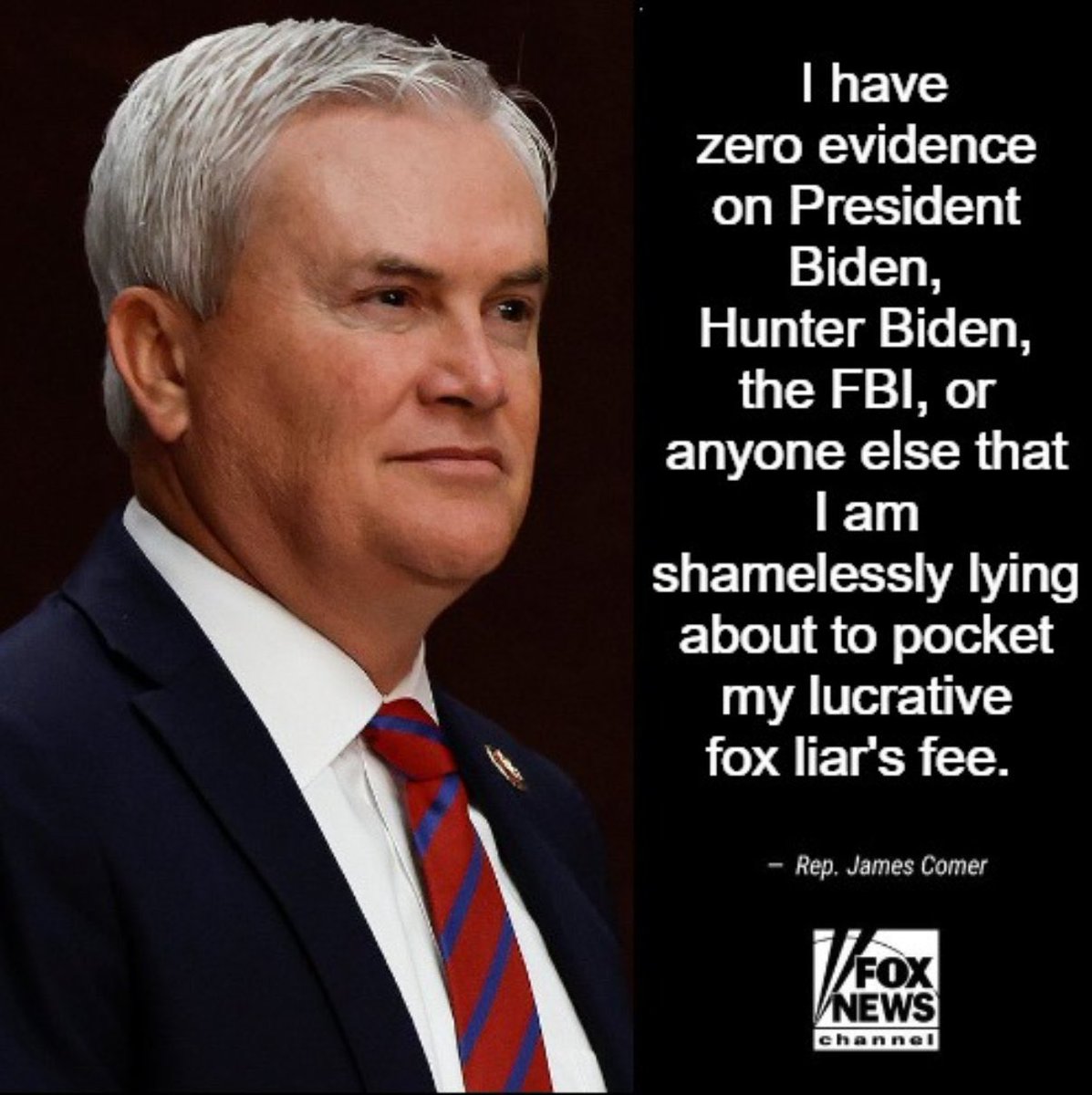 NanciNanci7's tweet image. @RepJamesComer 
@GOPoversight 
#GOPCorruptCowards
#GOPRevengePolitics
#GOPLiesLiesLies
#JamesComerCorruptCoward
#NEVERTrustTheGOP