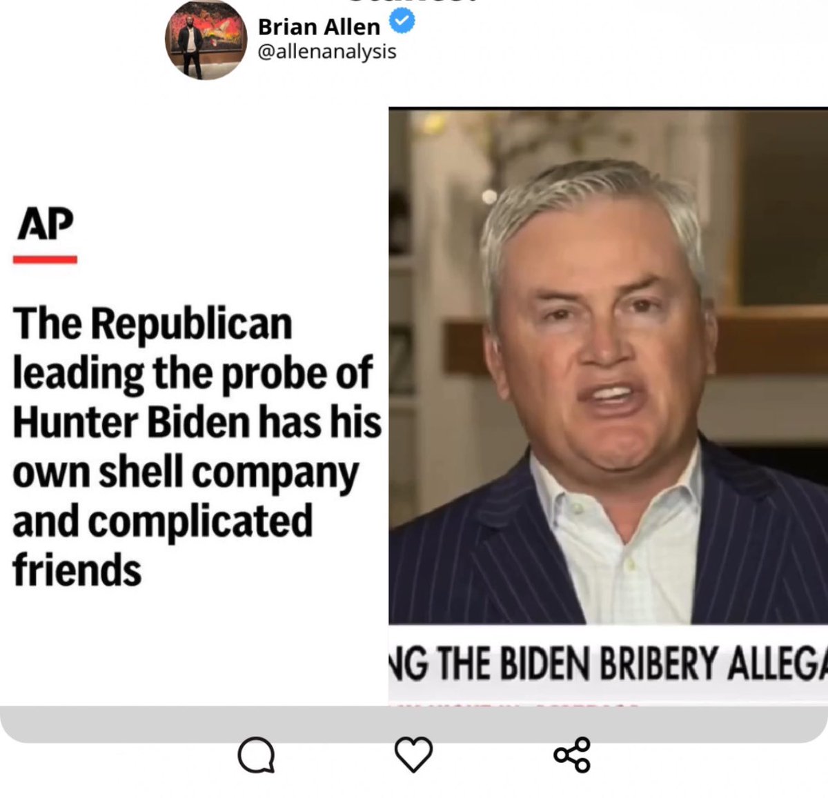 NanciNanci7's tweet image. @RepJamesComer 
@GOPoversight 
#GOPCorruptCowards
#GOPRevengePolitics
#GOPLiesLiesLies
#JamesComerCorruptCoward
#NEVERTrustTheGOP