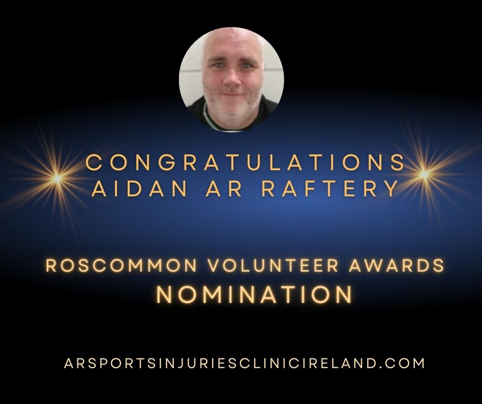 RosemaryOSha's tweet photo. Aidan Congratulations on Being nominated for the Roscommon Volunteer Awards on the 26th Jan 2024 in Kilronan Castle @ARSportsclinic1 

#AwardsNomination #Roscommon #Roscommon
#CountyRoscommon #RoscommonIreland #Volunteer #Volunteering #GiveBack @Kilronan_Castle https://t.co/piDihdNJsG