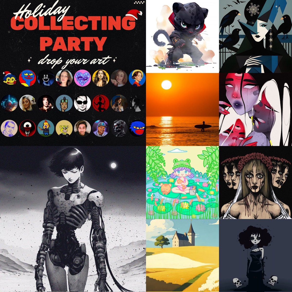 KattyBoopNFT's tweet photo. Gm ❤️‍🔥

Collected these works during the second round of #CollectingTogether 

Will collect some more later, thank you everyone for participating and supporting the movement. 

Have a great dayy ❤️‍🔥 https://t.co/kAEteOSVPQ