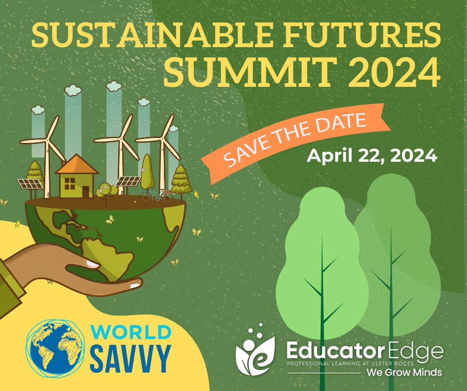 🌍 Dive into sustainability at the Sustainable Futures Summit 2024! Virtual sessions January 22 — open to teachers & students. Empower students with global competencies! Summit on Apr 22, 2024, at @VassarCollege. 🌿 Register now: trst.in/uCwEpF