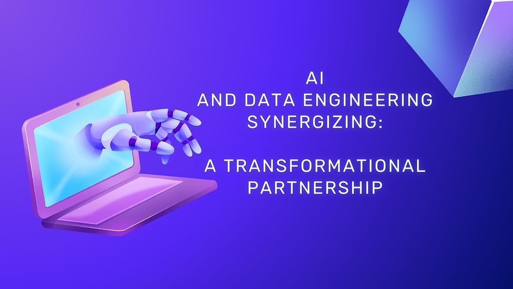dataengi's tweet photo. AI is transforming data engineering🚀. How AI will be used to automate and improve data engineering tasks, and how it will change the field. 
#AI #dataengineering #machinelearning
https://t.co/3Z3WDVjQCU https://t.co/uxRnznVYl8