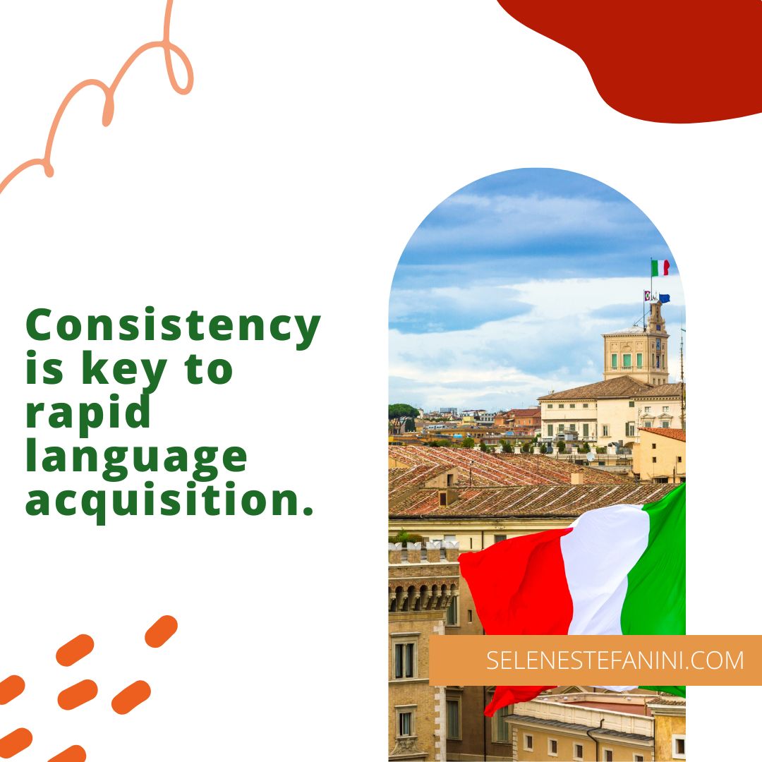 Selene_LT's tweet photo. Consistency is key to rapid language acquisition. 

Read our tips on learning the Italian language in our latest blog >>> https://t.co/DSRQP06k1m https://t.co/PxDyuFK9pF