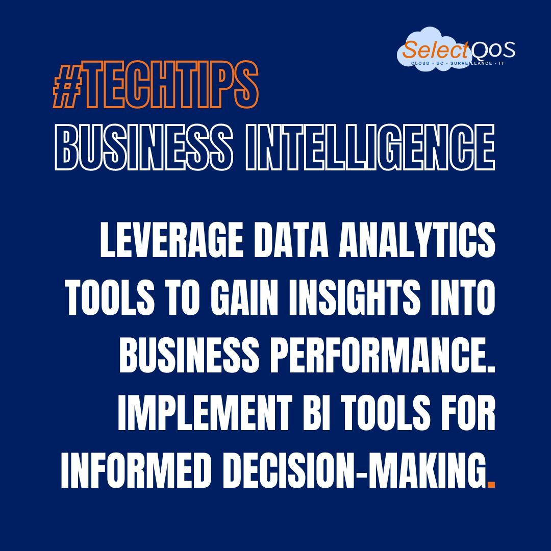 SelectQoS's tweet image. #BusinessTechAdvice: Harness the power of data analytics tools to uncover valuable insights and gather essential information for informed decision-making! 💡✨ #techtips #selectqos