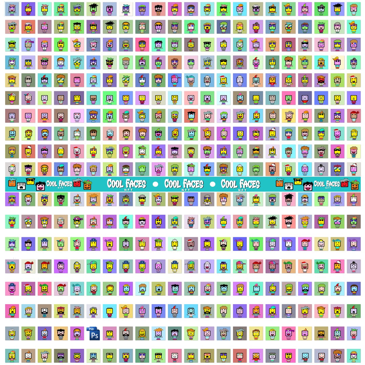 Cool Faces Club😐🤢🥶😺
#NFT #SolanaNFT #NFTcollector
#NFTart