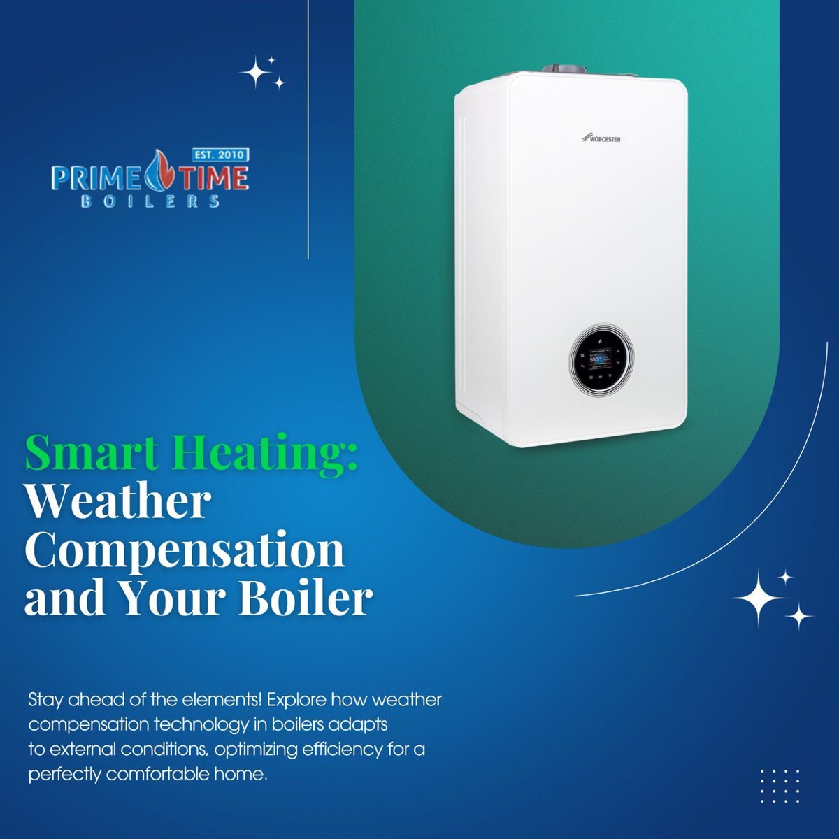 PrimeTimeBoiler's tweet image. Stay ahead of the elements! Explore how weather compensation technology in boilers adapts to external conditions, optimizing efficiency for a perfectly comfortable home.&quot;

Adjusts boiler performance based on outdoor temperature.
.
#WeatherCompensation #SmartHeating #EfficientHome