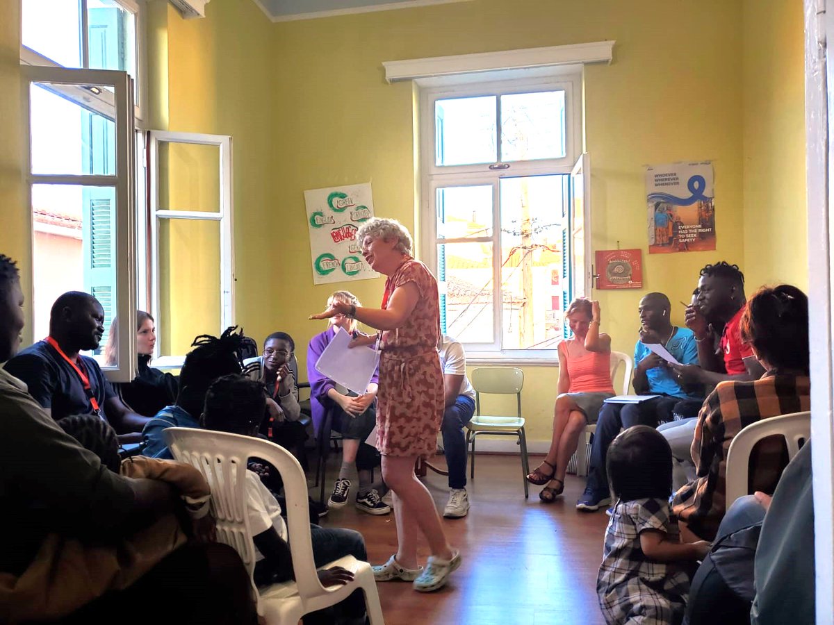 UNHCR Greece tweet media