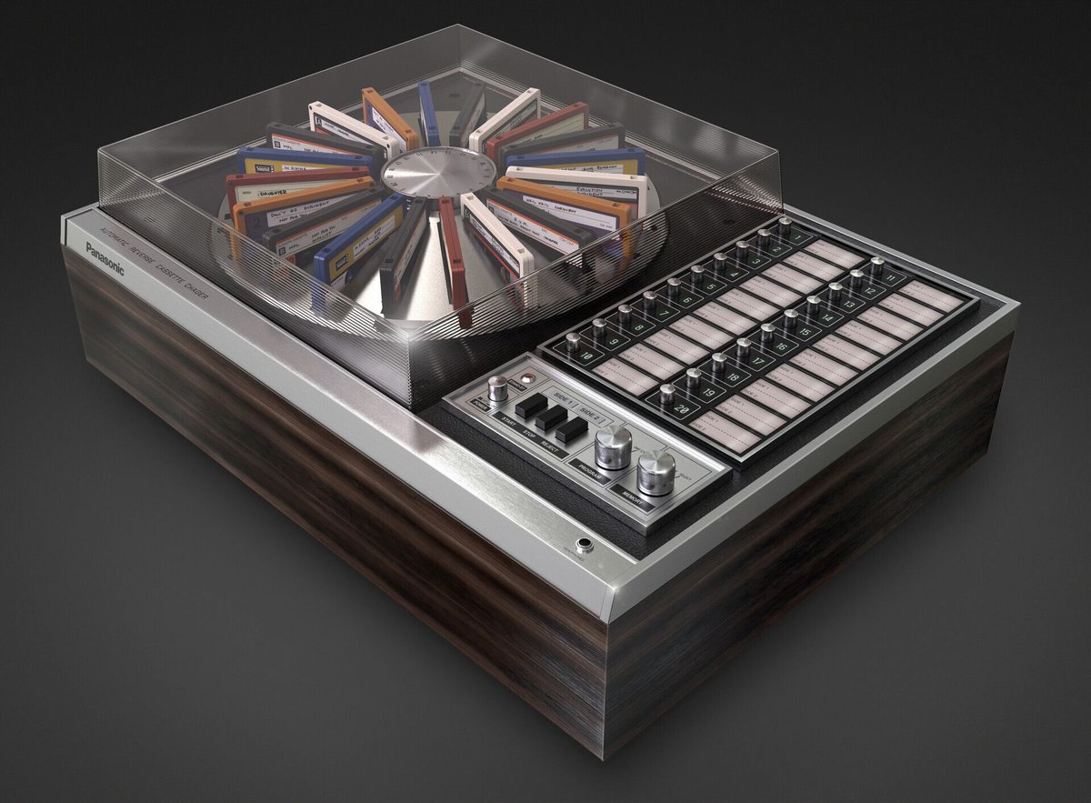 The Panasonic RS-296US home ‘jukebox’, 1972.