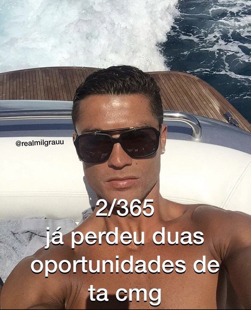 vc perdeu 2 oportunidades de tá cmg