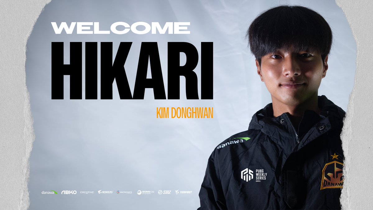 ATTACKZERO_A0's tweet photo. WELCOME, HIKARI @DNWHikari https://t.co/CqD5lxKuzX