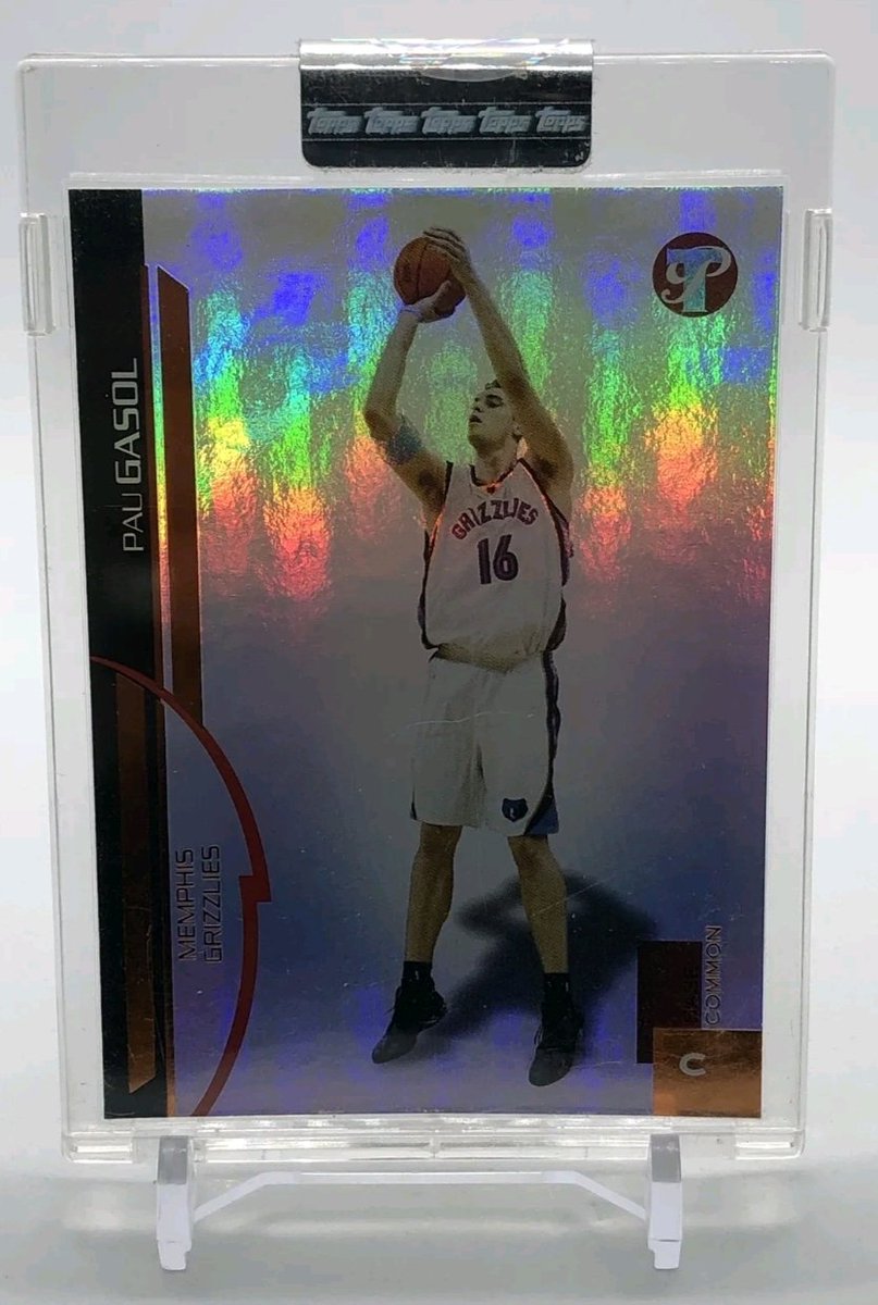 juanrazgz's tweet photo. @asocards 2005-06 Topps Pristine Uncirculated /325 Pau Gasol del🐐hispano. #asocards https://t.co/nTeAAmnoay