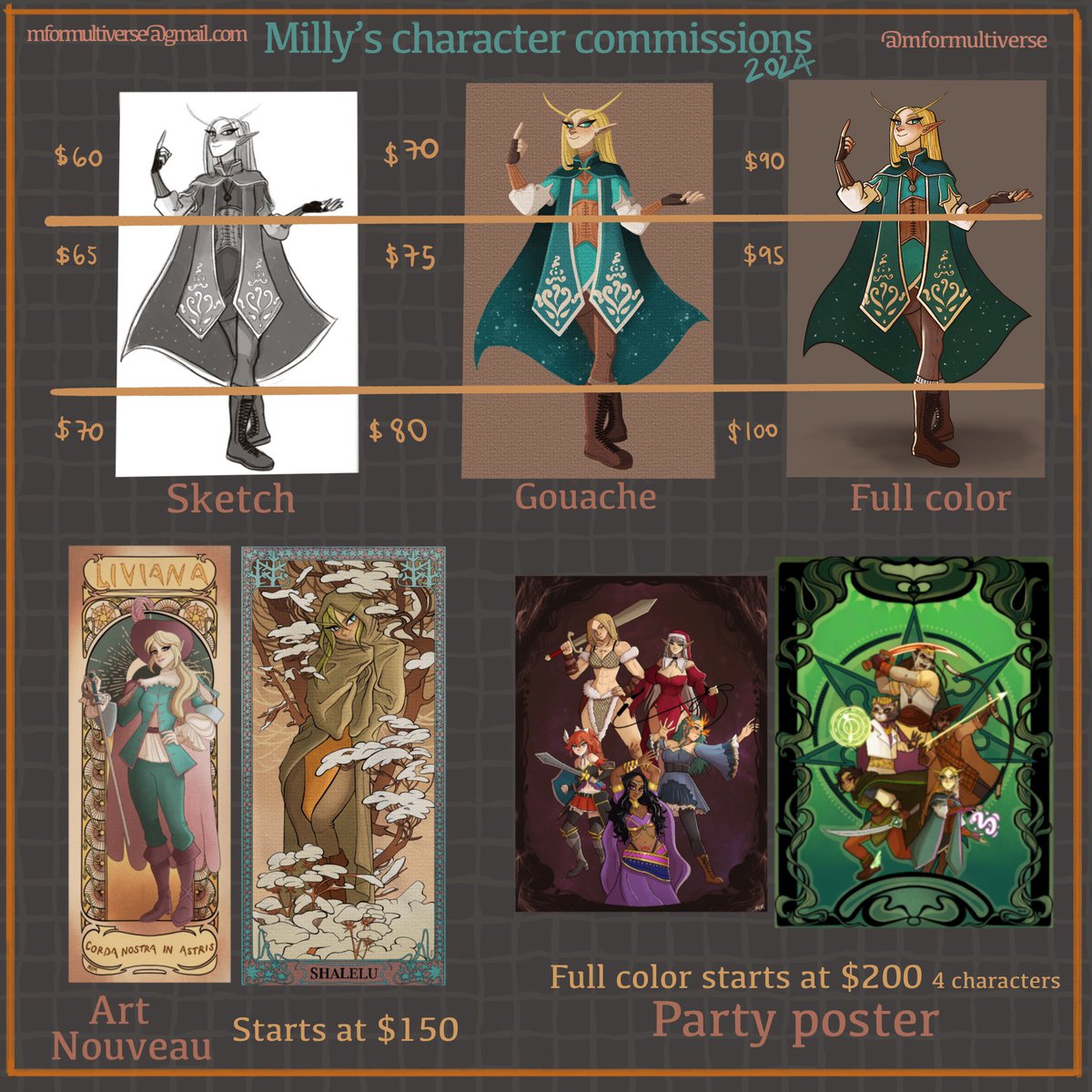 Milly ✨ Commissions open ✨ on the other site tweet media