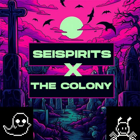 SeiSpirits x <a href="/TheColonyNFT__/">The Colony</a> ⚡️🔴

We love the mfing antz. So, we have taken a snapshot...

 All delisted unique holders have WL. 👀👻

Much more is coming. RT &amp; Drop your $SEI address ⬇️