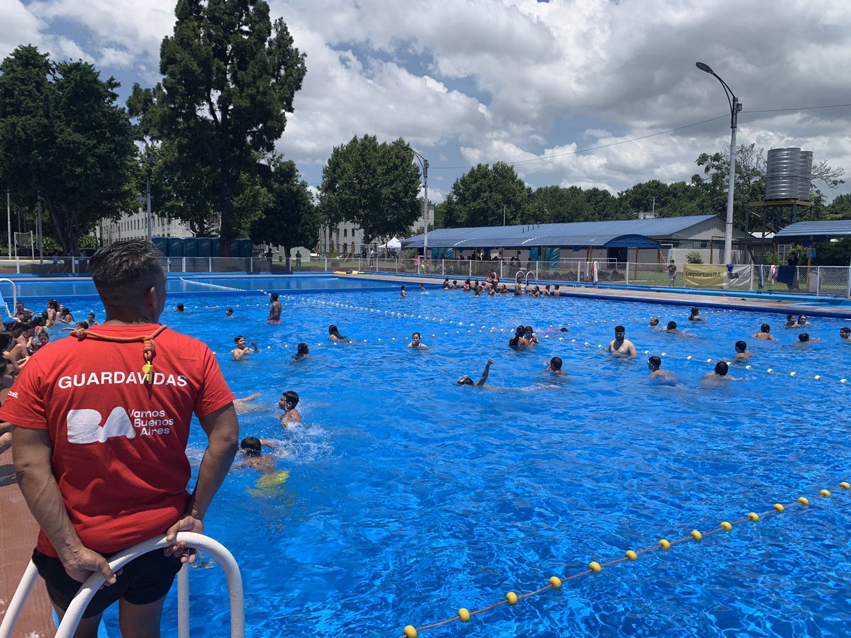 DeportesBA's tweet image. ¡A disfrutar del primer día de #ColoniasBA en la pile! #Dorrego