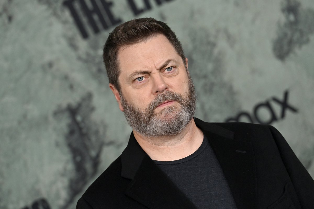 IndieWire's tweet photo. Murray Bartlett, Joel Kim Booster, Kid Cudi, Carla Gugino, Devery Jacobs, Lala Kent, Aja Naomi King, Nick Offerman, Lewis Pullman, Tom Sandoval, Tom Schwartz, Scheana Shay, J. Smith-Cameron and Lisa Vanderpump are set to host the 75th Creative Arts Emmy Awards on Jan. 6 and 7. https://t.co/6dd5IyfLpl