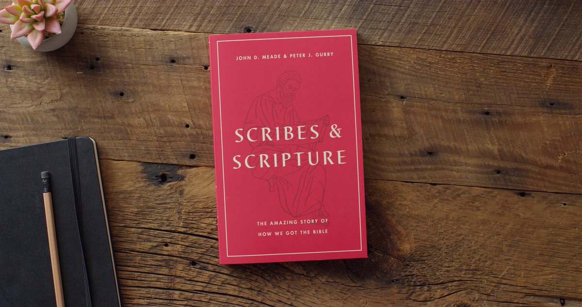 TextandCanon's tweet photo. Start off the New Year right with a copy of of Scribes and Scripture! We will be giving a copy away to 3 lucky winners. 

To enter: 
1. Follow us (if you haven't already)
2. Like this post
3. Retweet this post

Winners will be contacted this Thursday, 01/04. https://t.co/vucymt7Cuk
