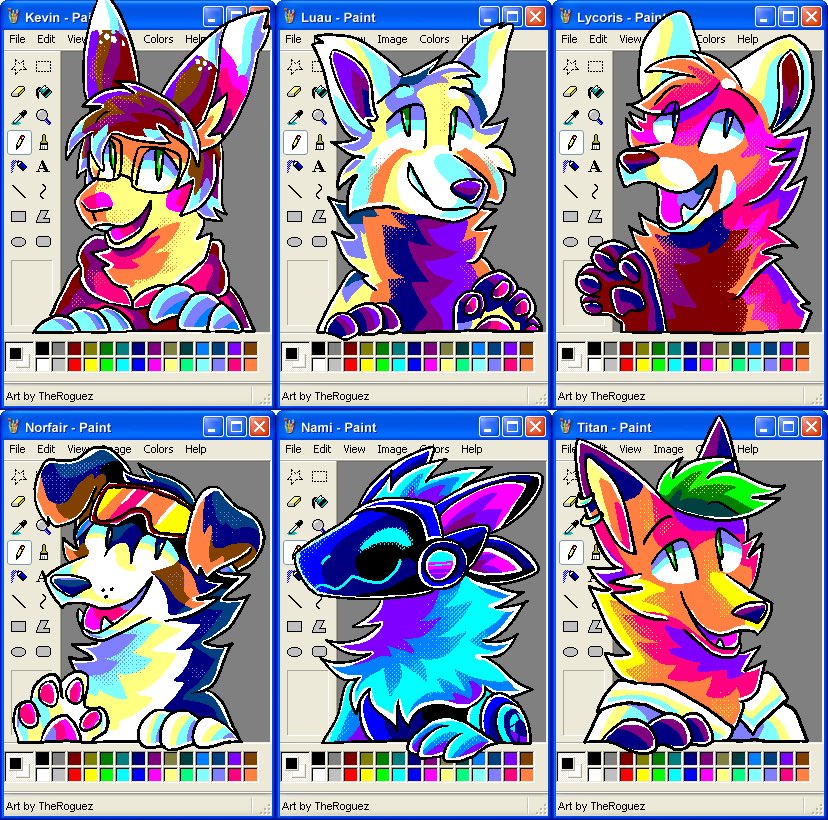 reposting just the m s paint image for better visibility, still taking them for 85 each, drop a ref if you want one!