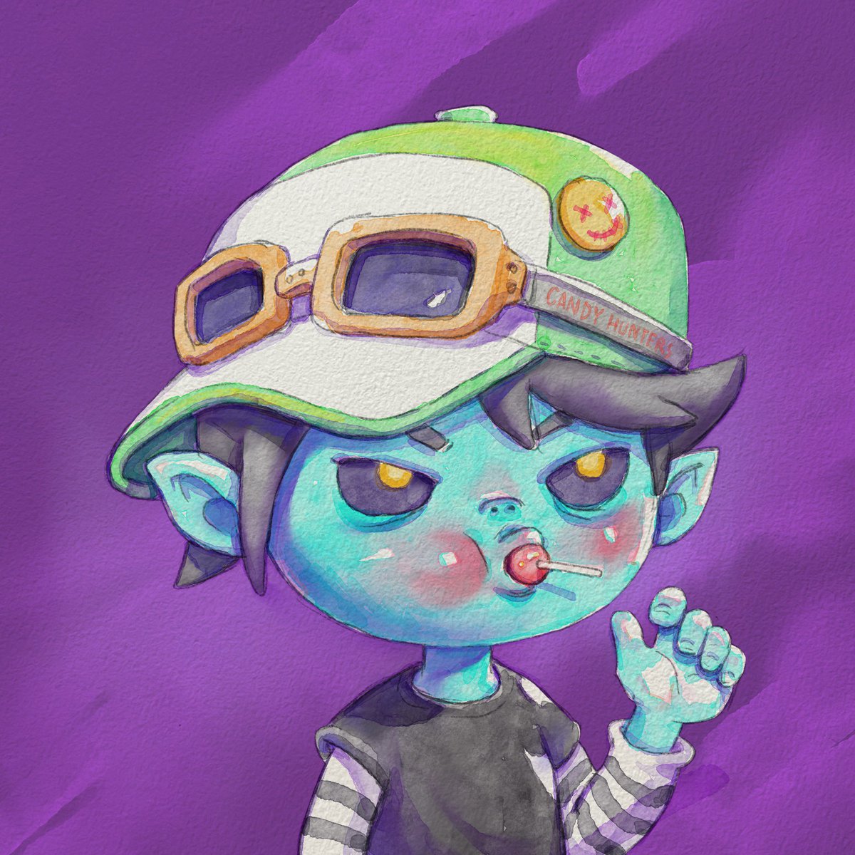 Gm! <a href="/para__kingdom/">PARA KINGDOM</a> best artist in the space <a href="/CandyHuntersNFT/">Candy Hunters</a> #candycrew