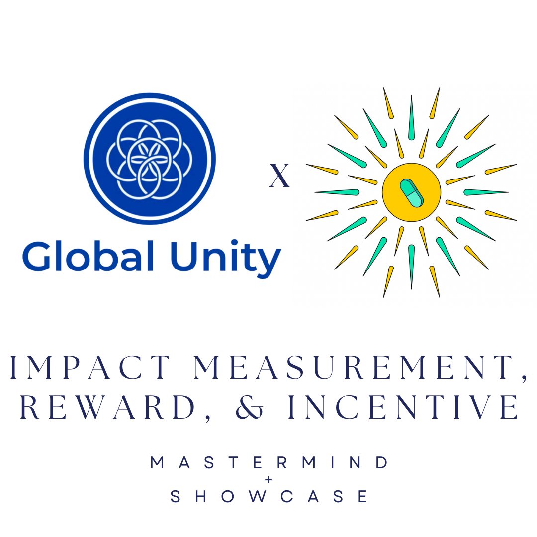 globalunityorg (@globalunityorg) on Twitter photo Happy new year from Global Unity!
We are excited to kick off the year by partnering with <a href="/owocki/">Kev.Ξth✨ AssemblyTheory.xyz</a> and <a href="/greenpillnet/">greenpill.network</a> to host an Impact Measurement, Reward, and Incentive (MRI) Mastermind + Showcase. After interviewing <a href="/VitalikButerin/">vitalik.eth</a> about impact measurement, Kevin reached out, Happy new year from Global Unity!
We are excited to kick off the year by partnering with <a href="/owocki/">Kev.Ξth✨ AssemblyTheory.xyz</a> and <a href="/greenpillnet/">greenpill.network</a> to host an Impact Measurement, Reward, and Incentive (MRI) Mastermind + Showcase. After interviewing <a href="/VitalikButerin/">vitalik.eth</a> about impact measurement, Kevin reached out,
