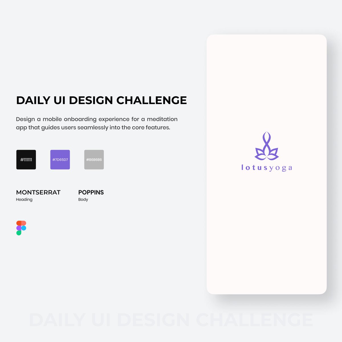 deyemidoyen's tweet image. Daily UI Design Challenge - today’s task was to design a mobile onboarding experience for a meditation app. 🧘‍♂️ 

Kindly share your feedback in the comments section 🙏🏾

#onboardingdesign #uidesign #uidesigner #uiux #uidailychallenge #meditationapp #yogaapp