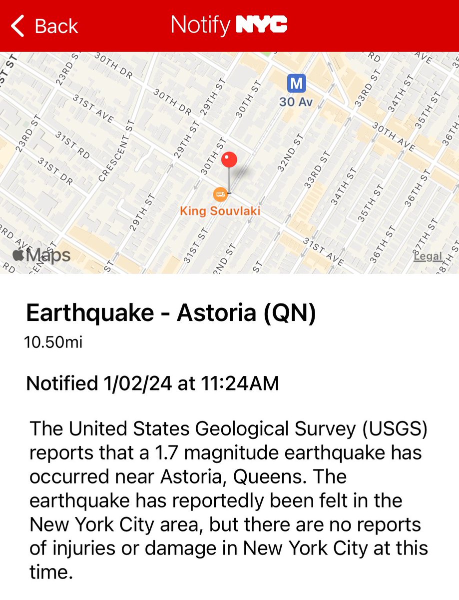 LennyBodega's tweet photo. Damn how good are those souvlakis?? 👀 #astoria #earthquake https://t.co/xQB31bT1Zb