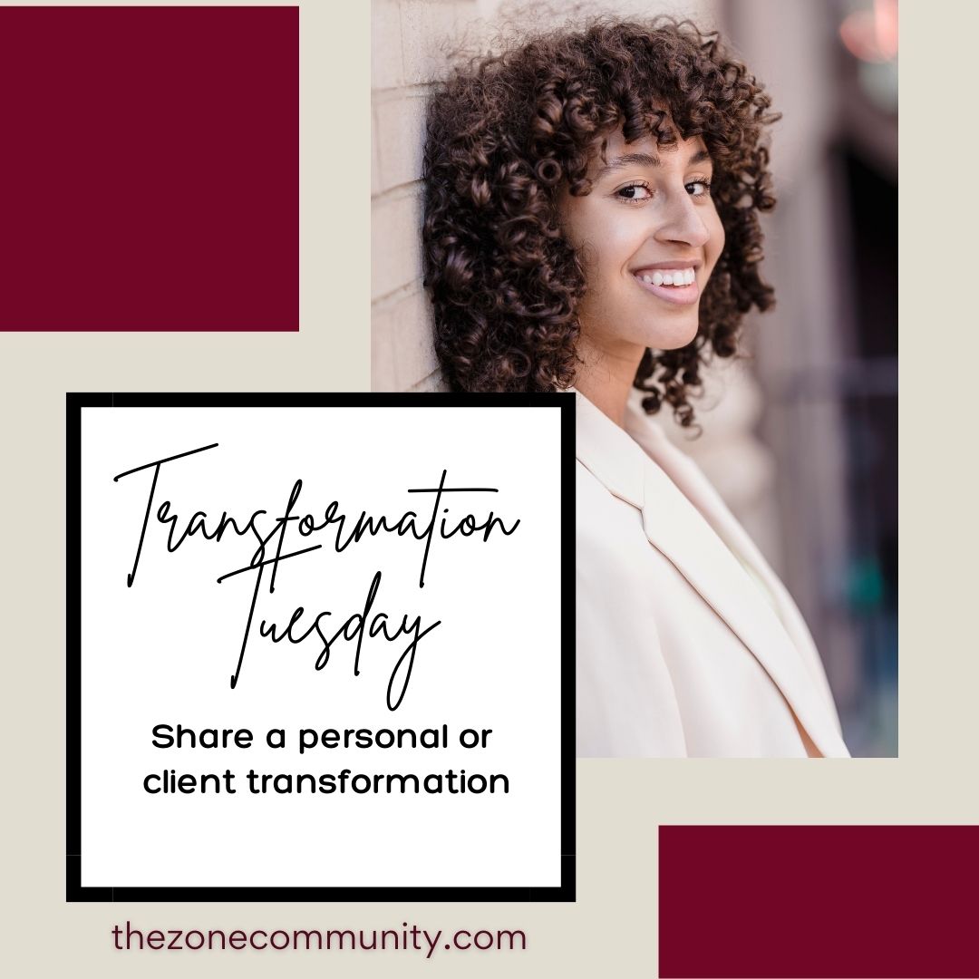 WFHExpert's tweet image. It&apos;s Transformation Tuesday! Share a personal or client transformation below 👇

 #thezonecommunity #organwise #reimaginework #remotework #remoteworking #slaytheday