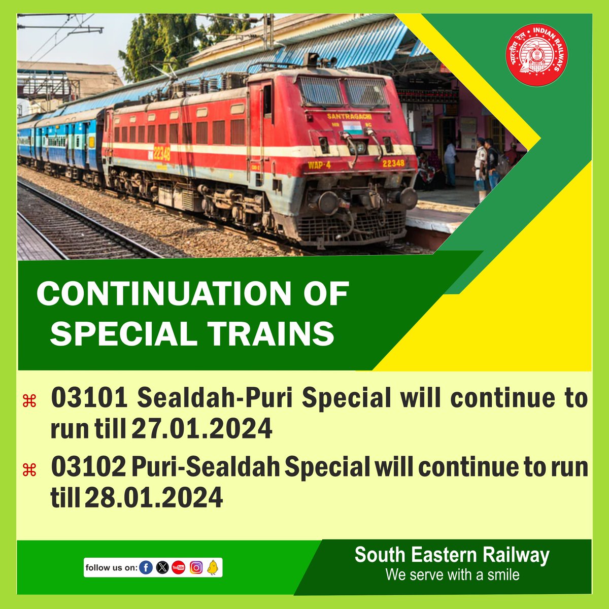 #ser #IndianRailways