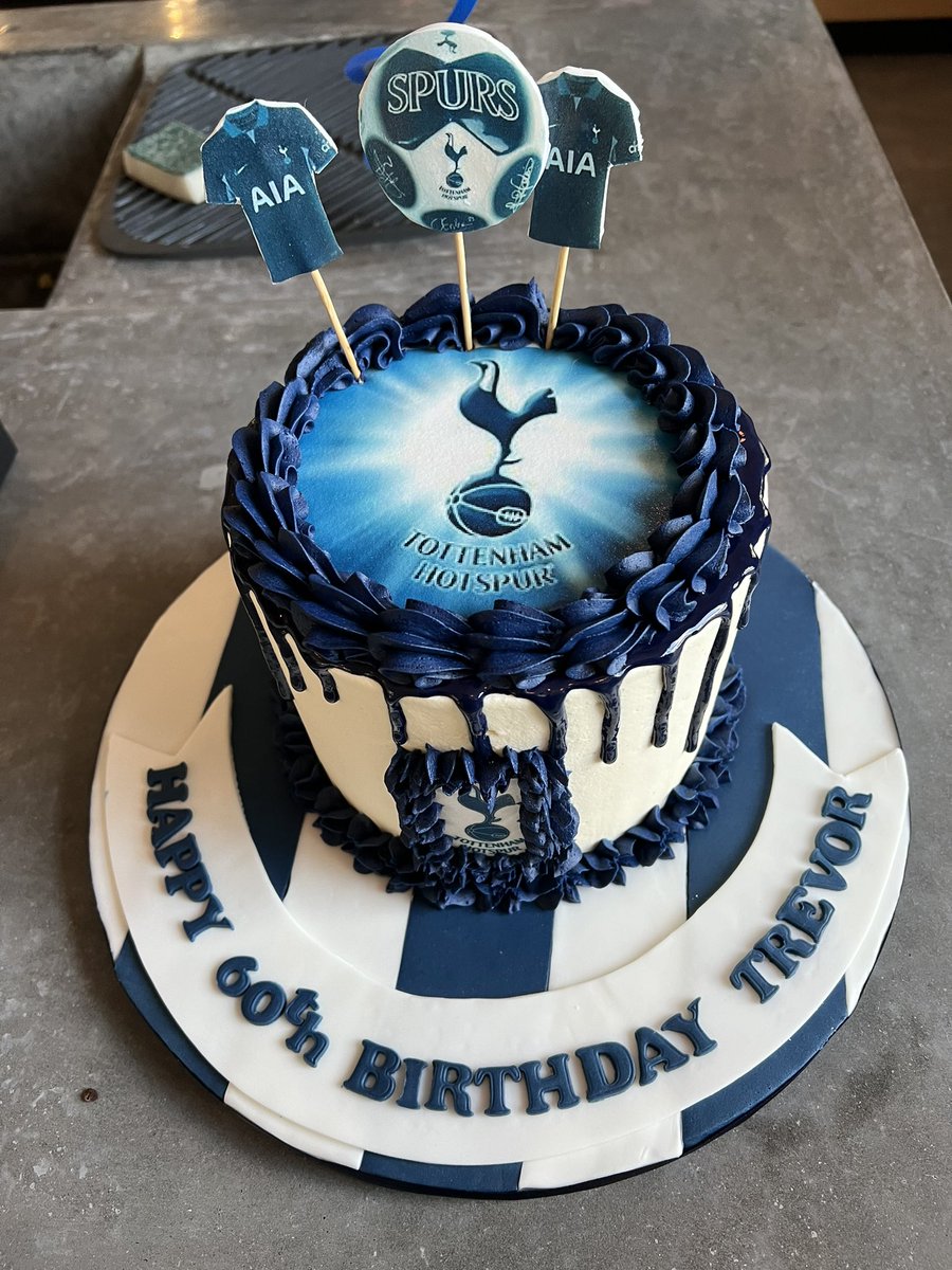 Can’t believe I’ve reached 60, great cake I’ve been given.