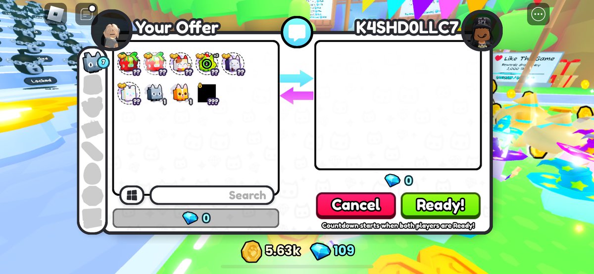 AdoringAnnaa's tweet photo. this person scammed me fyi #scammers #PetSimulator99 https://t.co/AbZHXscJ9m