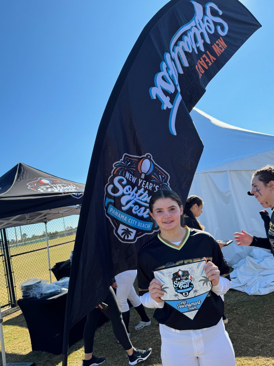 alexisjorddanof's tweet photo. Thank you @GameDayUSASB and @jessicawarren30 for an amazing week in Panama City Beach! I played really well and made a lot of new softball friendships. Finished the tournament with .800 batting average, .857 OBP, 1.875 OPS and All Tournament Team! Happy New Year to all! https://t.co/cGQyUUHEzs