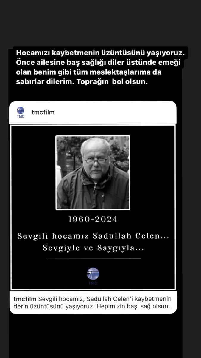 Hepimizin başı sağolsun.