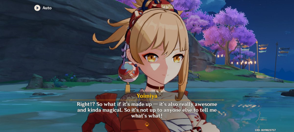 raindrax's tweet photo. The thing we believed ~Yoimiya https://t.co/TSPKC7I76I