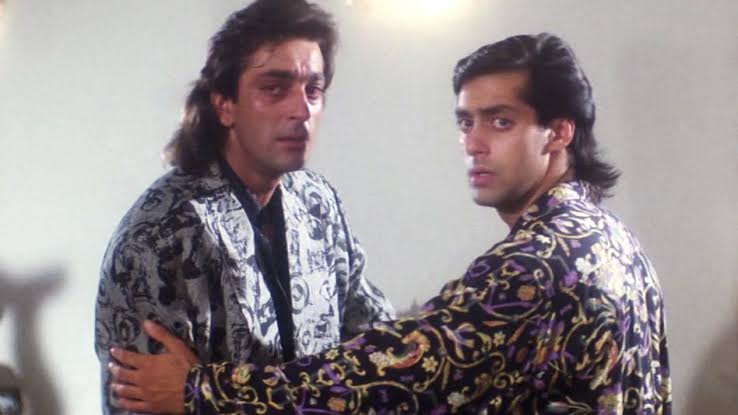 #TakeMeBackTuesday #90s
#SanjayDutt n #SalmanKhan 
Aman n Aakash.