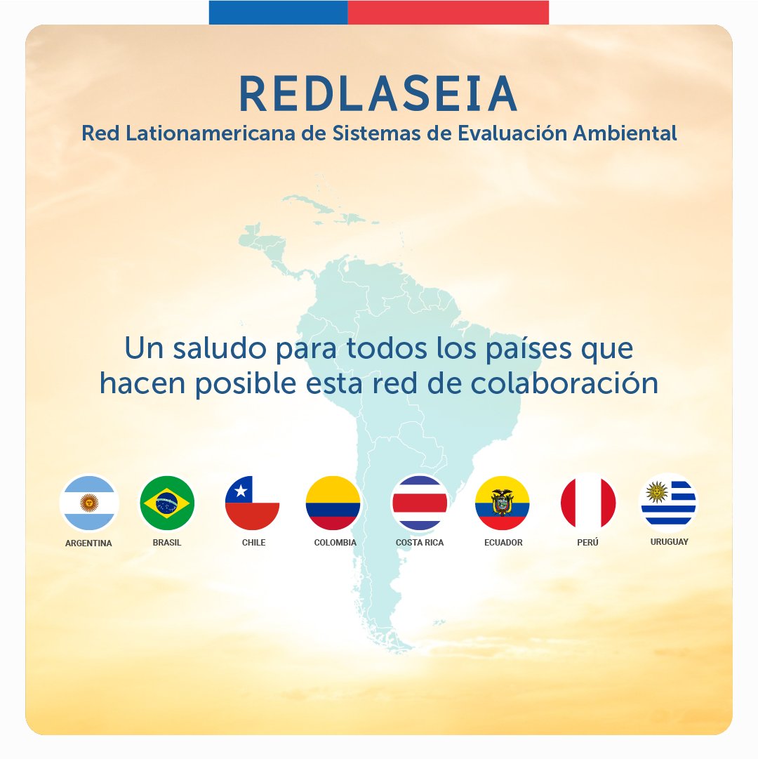 redlaseia's tweet photo. 🇨🇱 Desde el @SEA__gob de Chile que tiene la presidencia de la #REDLASEIA, queremos enviar un feliz año 2024 🎊 a todos los países que integran esta red latinoamericana de sistemas de evaluación ambiental. https://t.co/maAIOxCjkZ