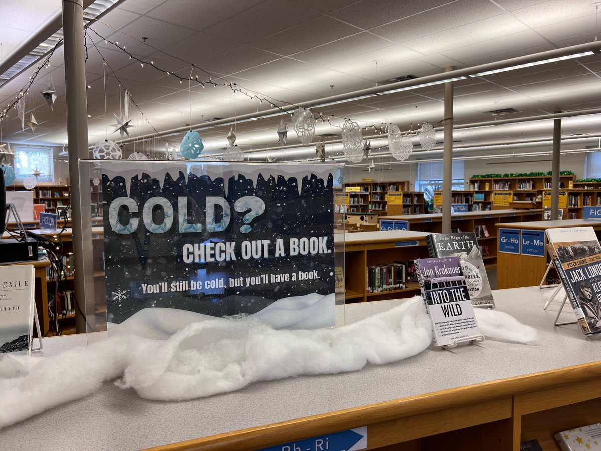 John R. Lewis High School Library tweet media