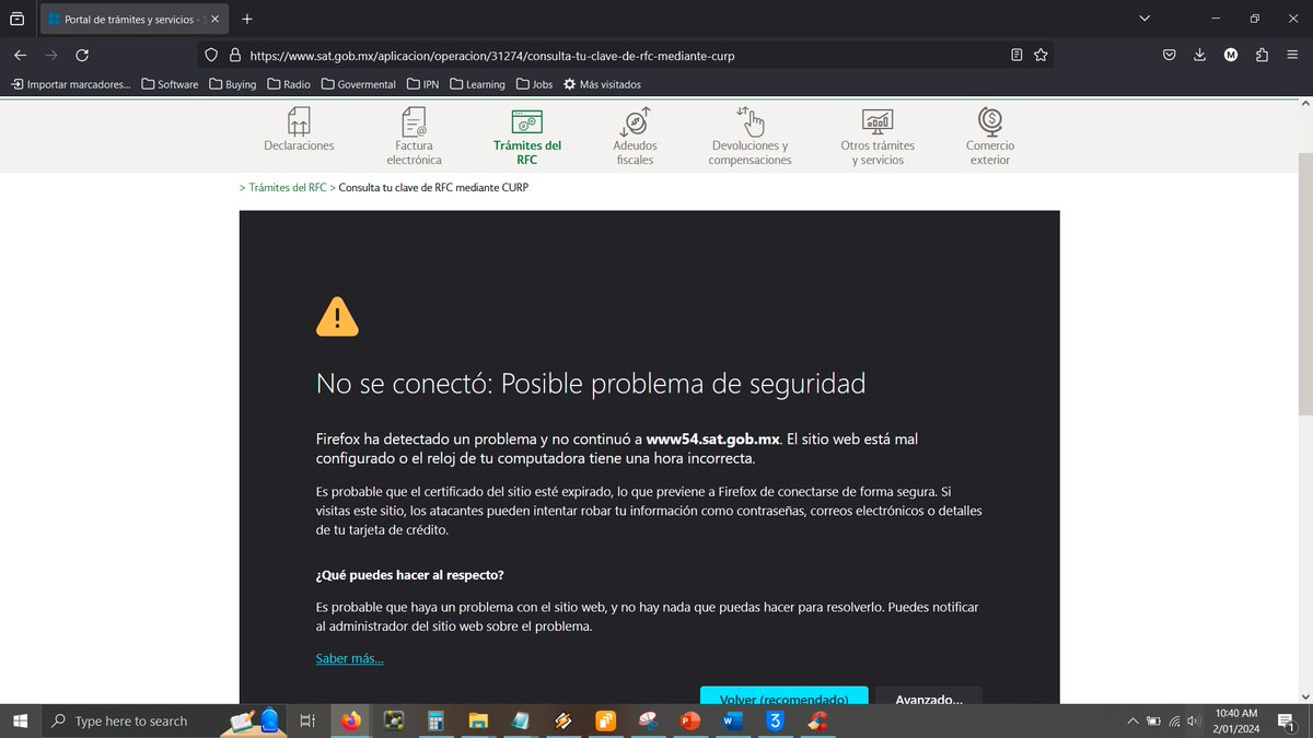 carpthink18's tweet photo. @SATMX Hola, la Consulta tu clave de RFC mediante CURP  tiene más de 1 semana sin funcionar y no puedo obtenerlo, ayuda https://t.co/zZM5kY7aw7