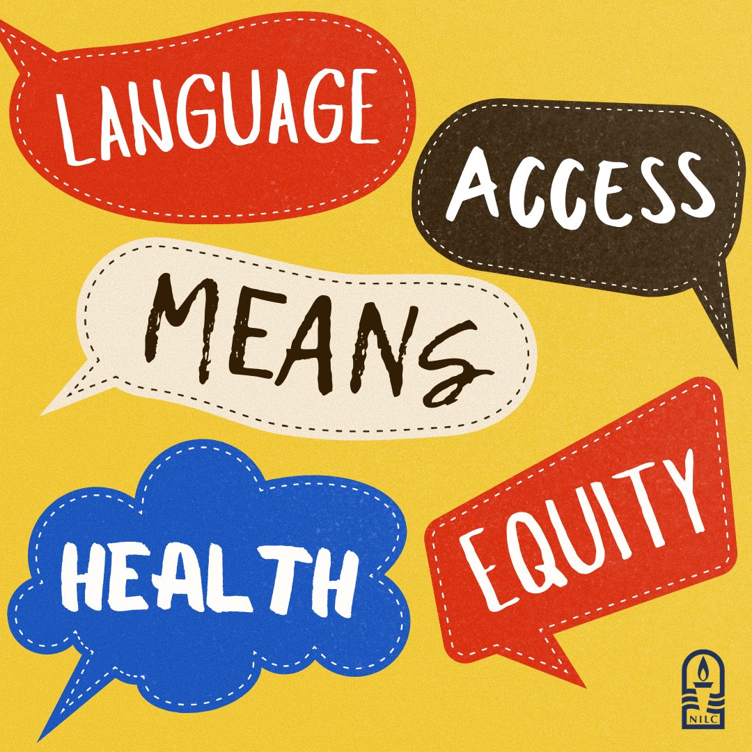 🗣️Language access IS health equity. When health care is more accessible for those with limited English proficiency, it means better and more equitable health outcomes.