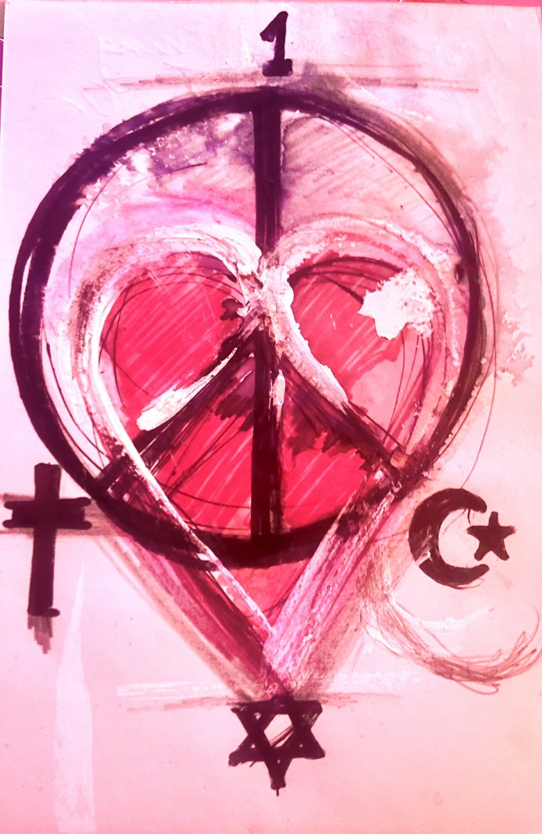 RosannaWright's tweet photo. 'Love Is Everything' - Art By RoseJW 🌹🖤🎶
#Love #Peace #Unity #God #Religion #God #ExpressYourself #Lead #NeverFollow #Individuality #Real #NaturalBeauty #Conceptual #Abstract #Color #Pen #Pattern #AbstractFigurative
#Art #Drawing #Painting #FineArt #Rose #RJW https://t.co/D0WB82iPOX