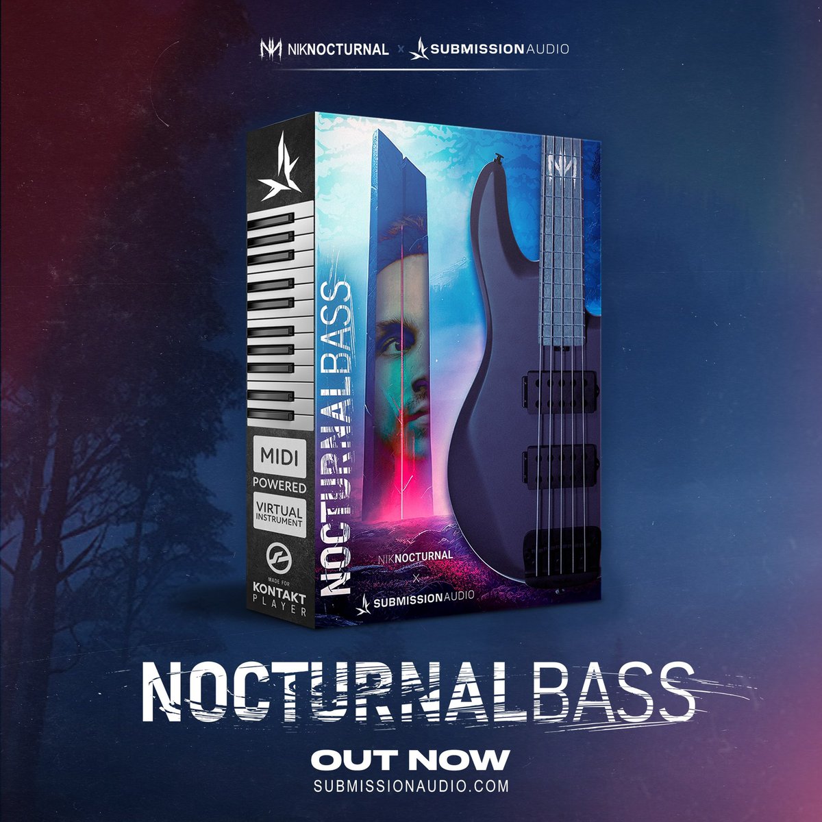 Start the year off right by making bass players extinct with my brand new signature bass plugin “Nocturnal Bass” from Submission Audio! Try it here: go.submissionaudio.com/NikNocturnal